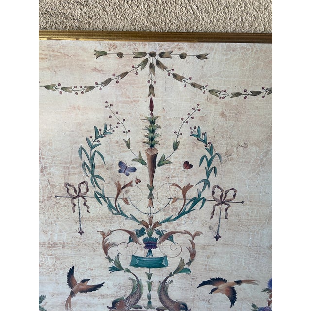 Neoclassical 1990s Vintage Ballard Designs Neoclassical Picture on Wood, Framed For Sale - Image 3 of 12