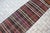 Tribal 1960s Turkish Handmade Stripe Kilim Runner Rug For Sale - Image 3 of 11