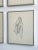 Vintage Quartet of Graphite on Paper Shirt Illustrations, a Set, Circa 1978 For Sale - Image 14 of 17
