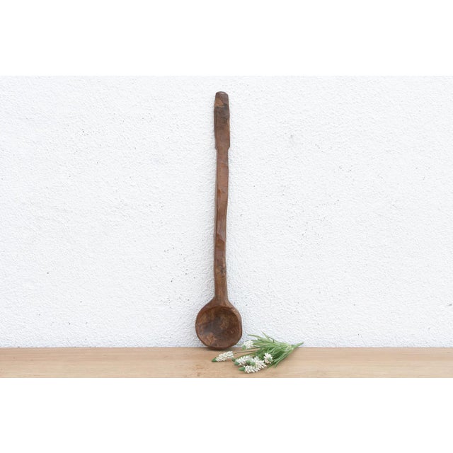 Rustic Country Wooden Spoon For Sale In Los Angeles - Image 6 of 6