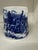 Farmhouse Vintage Blue & White Transferware Mug For Sale - Image 3 of 6