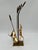 Mid-Century Modern Brutalist Curtis Jere Style Brass Cattails Sculpture For Sale In New York - Image 6 of 8