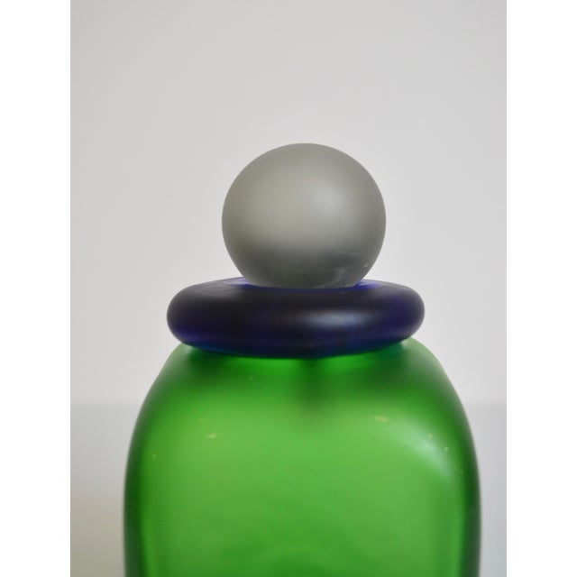 Vintage Murano Glass Bottles, Set of 2 For Sale - Image 11 of 12