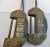 Matching Pair of Bronze Chinese Padlocks- Pair of 2 For Sale - Image 4 of 8