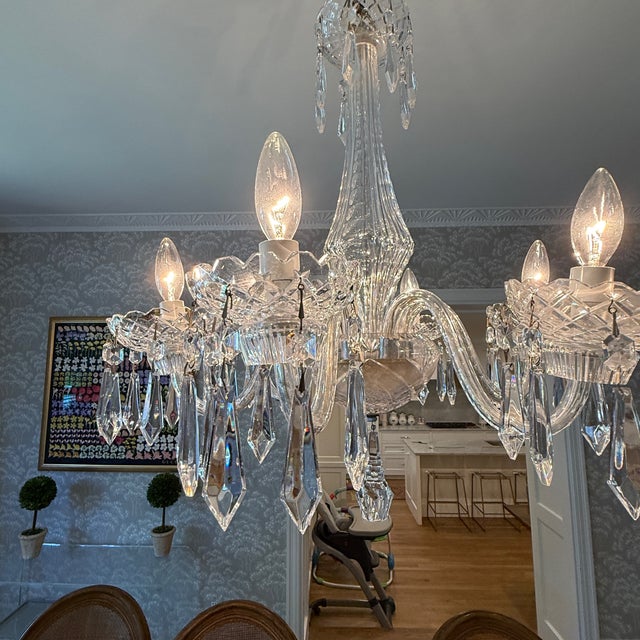 Waterford Cranmore 6 Arm Chandelier For Sale - Image 12 of 15
