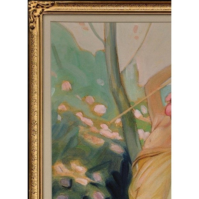Antoine Calbet, Follower of Antoine Calbet, 1890s, Watercolor, Framed For Sale - Image 5 of 18