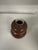 Contemporary Antique Chocolate Brown Double Gourd Ceramic Glossy Glazed Mini Vase For Sale - Image 3 of 6