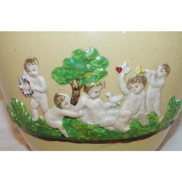 Antique Staffordshire Pitcher For Sale - Image 4 of 10