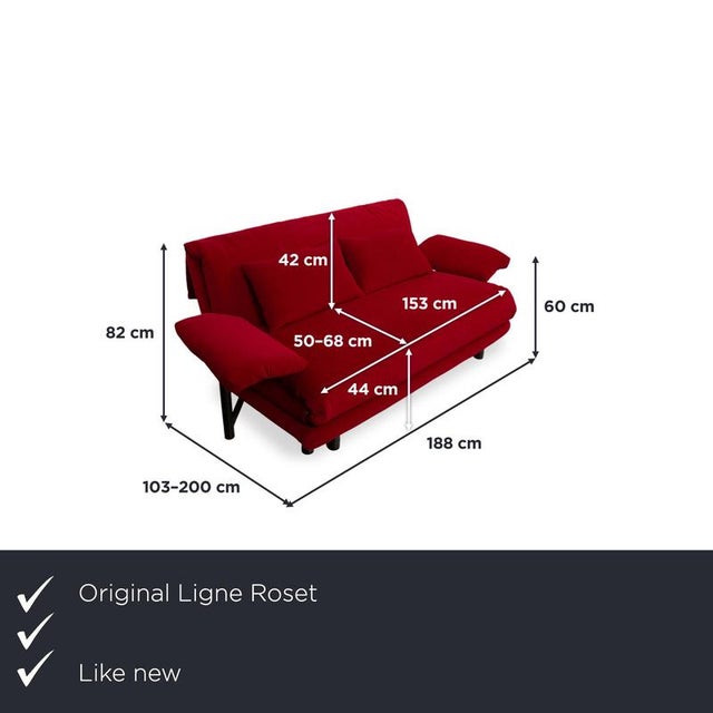 Here you get the absolute classic sleeper sofa from Ligne Roset in a particularly high-quality finish. The "Multy" is...