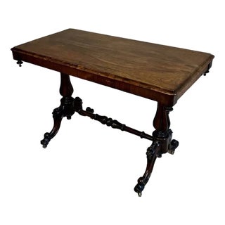 Antique Victorian Rosewood Centre Table, 1860s For Sale