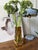 Amber Liekki Glass Vase with 24-Carat Gilded Collar by Eino Wänni for Kumela, Finland, 1970s For Sale - Image 14 of 16