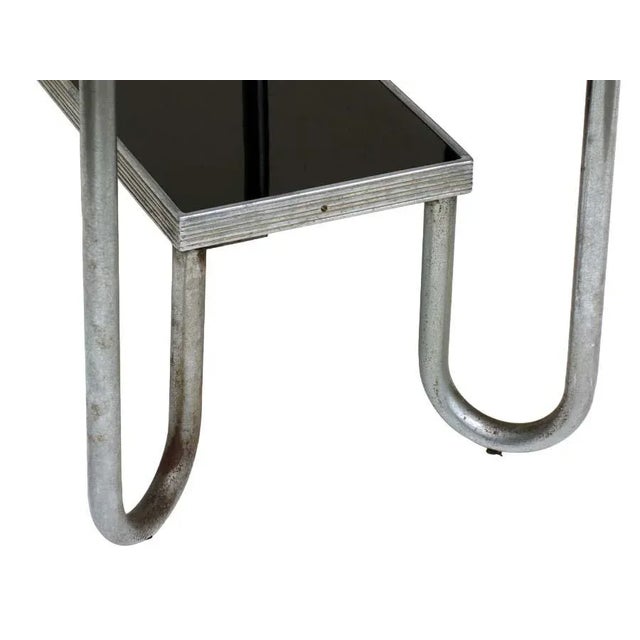 Bauhaus Rationalist Design Tubular Metal Coffee Table, 1920s For Sale - Image 4 of 8