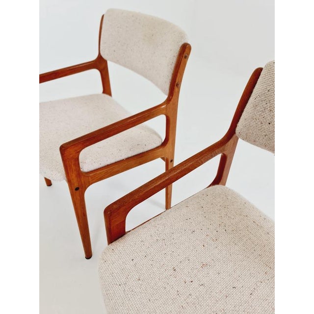 Danish Teak Dining Armchairs from VS Vamdrup Stolefabrik 1960s, Set of 4 For Sale - Image 11 of 18