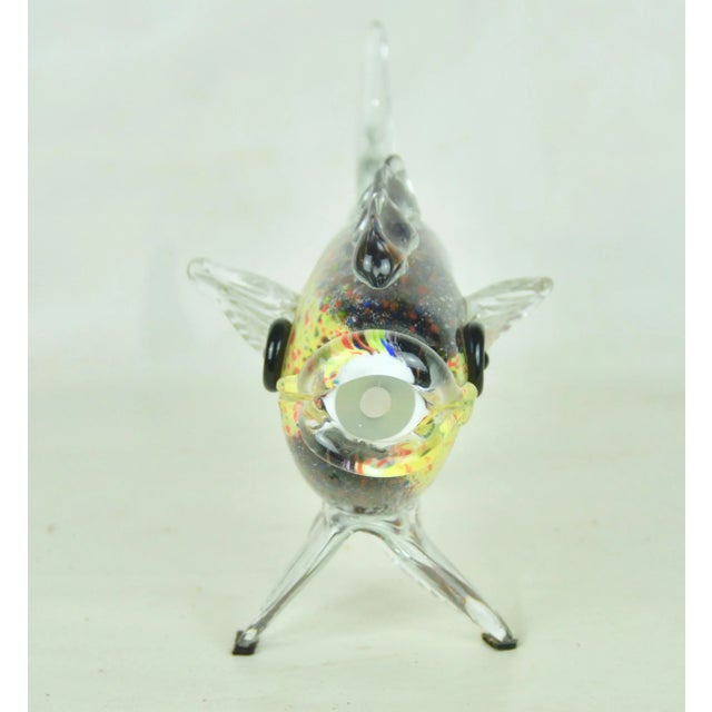 Murano Glass Fish Sculpture, 1960s For Sale - Image 4 of 8
