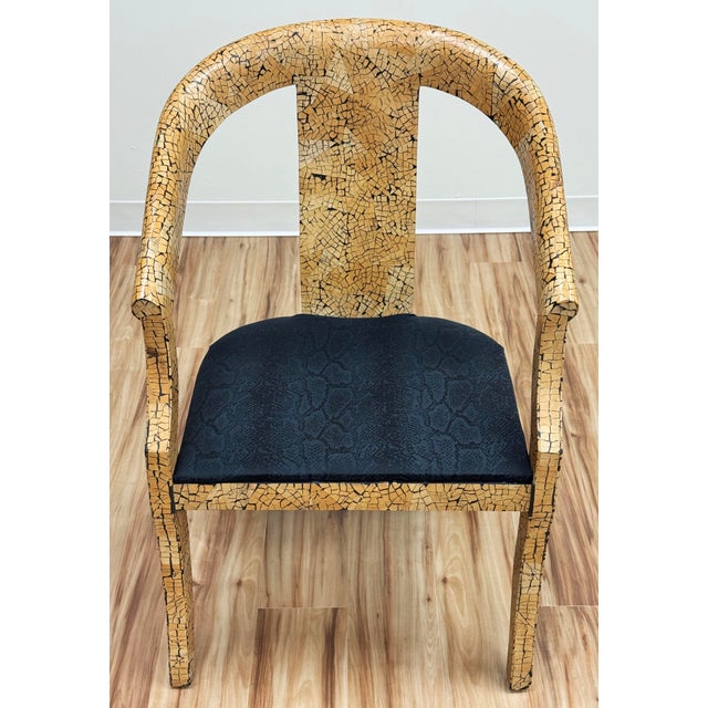 Mid 20th Century Vintage Tessellated Dining Table and Four (4) Chairs For Sale - Image 5 of 15