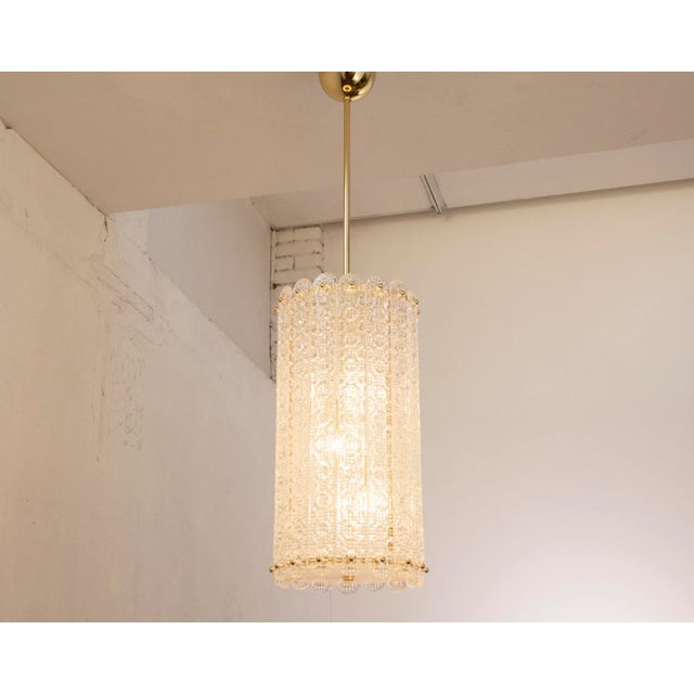 Italian Suspension Lamp in Murano Crystal Glass, 1990s For Sale - Image 10 of 12