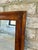 Vintage Wooden Mirror For Sale - Image 12 of 14