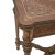 Wood 1950s French Style Fold Over Game Table Satinwood Inlay Brass Ware For Sale - Image 7 of 7