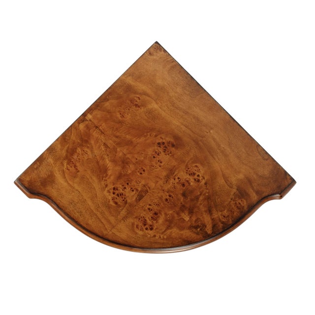 Durham Corner Cabinet, Medium Brown For Sale - Image 12 of 13