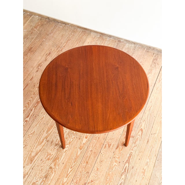 Round Extendable Teak Dining Table from Sigh & Søns Møbelfabrik For Sale - Image 15 of 18