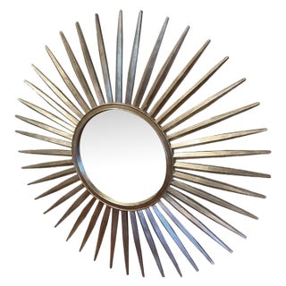Large Modern Starburst Mirror For Sale