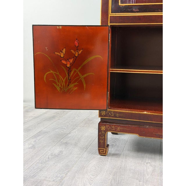 Brown 20th Century Japanese Display Case For Sale - Image 8 of 12