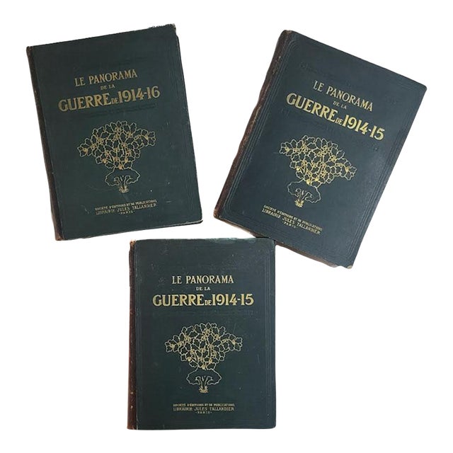 Le Panorama De La Guerre De 1914-1916 - 3 Volumes Military Books Ww1 - French Language For Sale