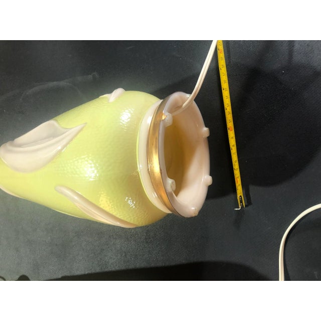 Vintage Matched Pair Aladdin Table Lamps With Glass Finials For Sale - Image 13 of 13