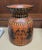 Pumpkin Vintage Wooden Folk Art Evil Tribal Vibe Vase For Sale - Image 8 of 9