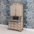 18th C. Swedish Gustavian Period Gray Painted Secretary With Library For Sale - Image 16 of 18