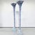 1960s Serge Roche Style Torchere Palm Floor Lamps - a Pair For Sale - Image 5 of 11