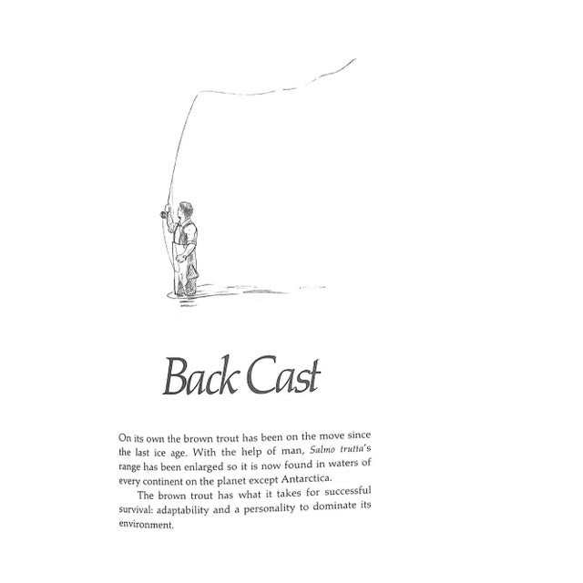 Traditional "The Compleat Brown Trout" 1983 Heacox, Cecil E. For Sale - Image 3 of 7