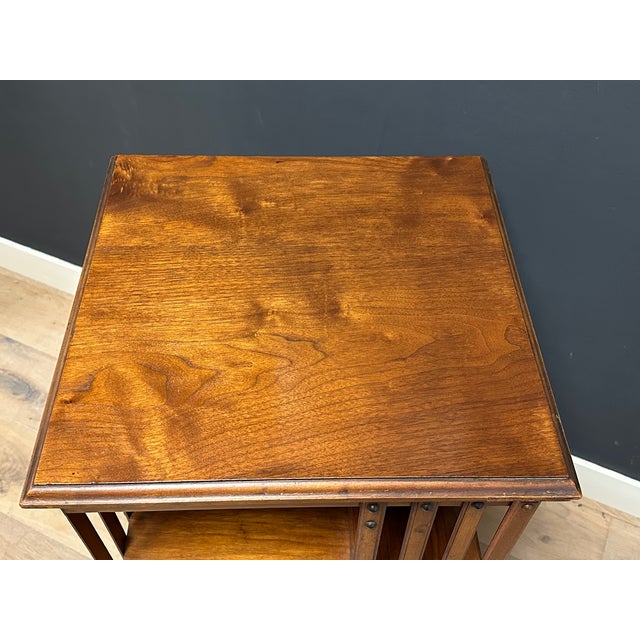 Antique Revolving Bookcase, 1890s For Sale - Image 4 of 13