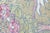 Modern Art Nouveau Inspired Floral Wool Area Rug in Pastel Sage and Rose Pink For Sale In New York - Image 6 of 11