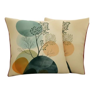 Exquisite Luxury Mid-Century Modern Sofa Cushions / Pillows For Sale