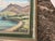 Shabby Chic Original Vintage Painting of New Zealand Mt. Manaia For Sale - Image 3 of 7