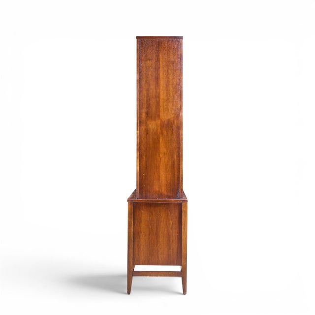 Broyhill Brasilia Broyhill Brasilia Mid Century Walnut Room Divider For Sale - Image 4 of 10