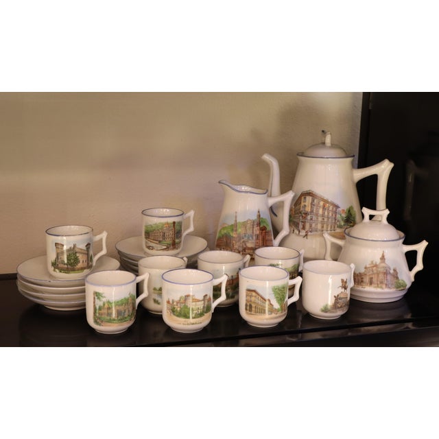 Coffee Set by Richard Ginori, 1911, Set of 12 For Sale - Image 4 of 18