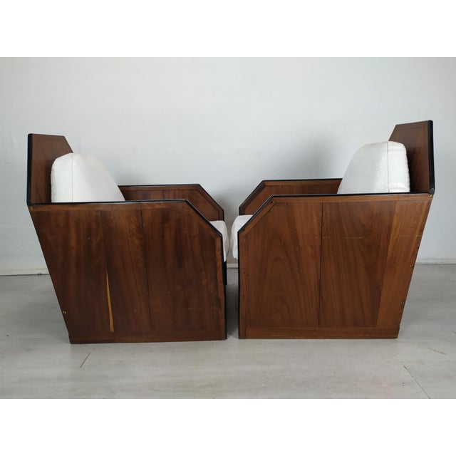 Set of Art Deco Armchairs, 1930s For Sale - Image 3 of 18