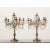 Dimensions: 19 ¼” H x 15 ½” W x 15 ½” D This dazzling pair of French girandoles (candelabras) are in wonderful antique...