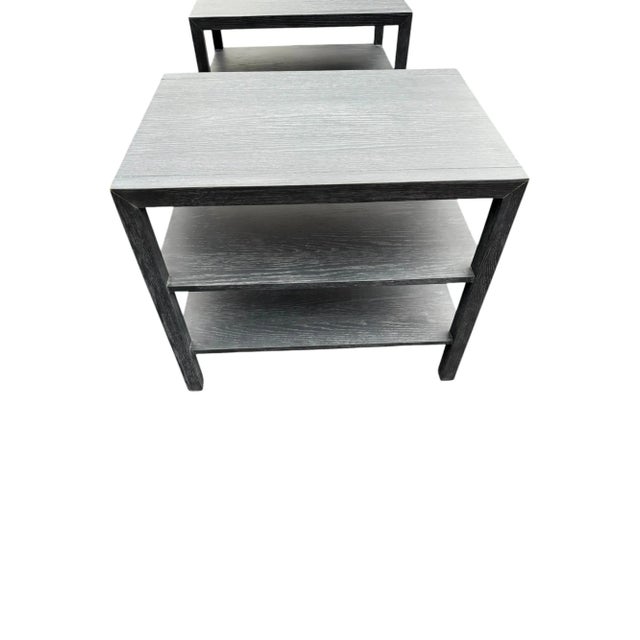 Quick Hits: Set of 2 Ethan Allen end tables from the Lyons collection Crafted from solid oak with select oak veneers...