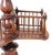 Antique Circular Occasional Book Table in Burr Walnut, 1870 For Sale - Image 9 of 13