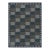 Rug & Kilim’s Scandinavian Rug in Blue and Brown Geometric Patterns For Sale
