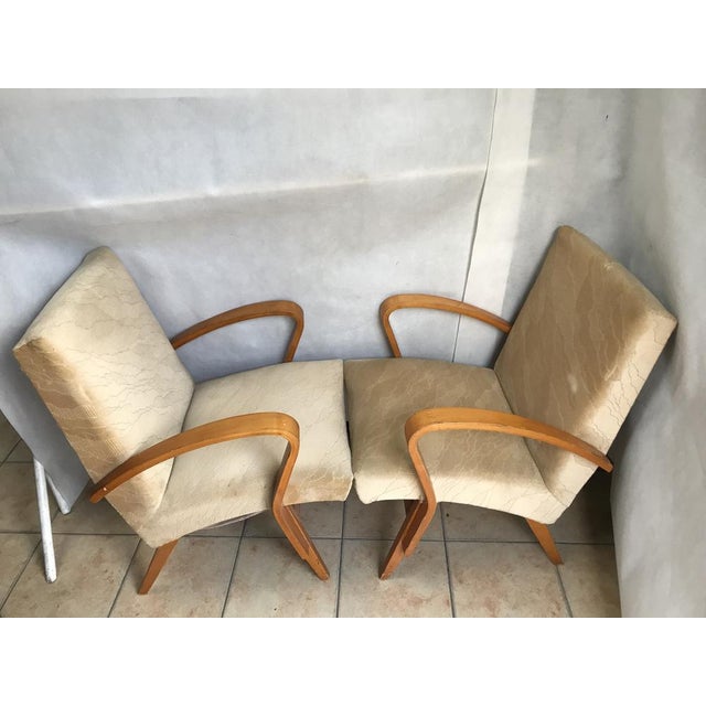 Set of Czech Lollipop Chairs by František Jirák for Tatra Furniture NP, 1960s For Sale - Image 4 of 18