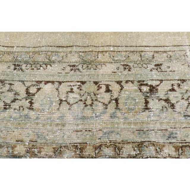 Textile Antique Persian Mahal Rug 09'06 X 12'04 For Sale - Image 7 of 17