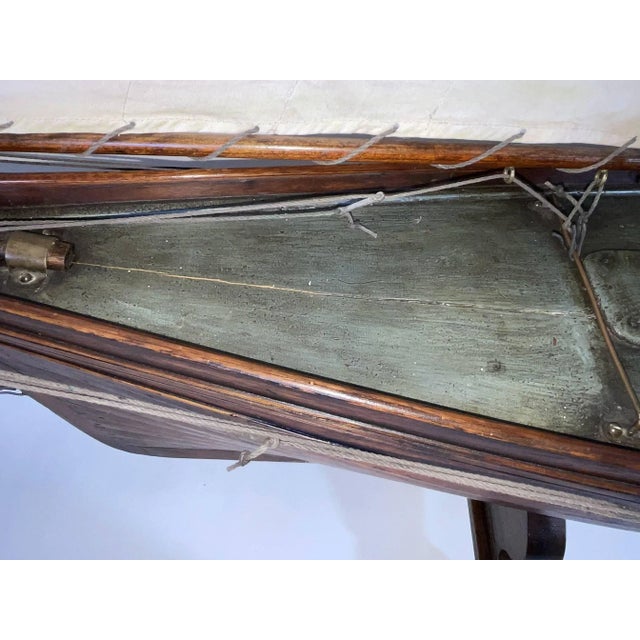 Vintage Pond Yacht with Makers Badge For Sale - Image 12 of 12