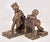 Art Deco Early 20th Century Pair of Art Déco Bronze Bookends With Marble Base Designed by Alexandre Kéléty for Etling Paris For Sale - Image 3 of 16