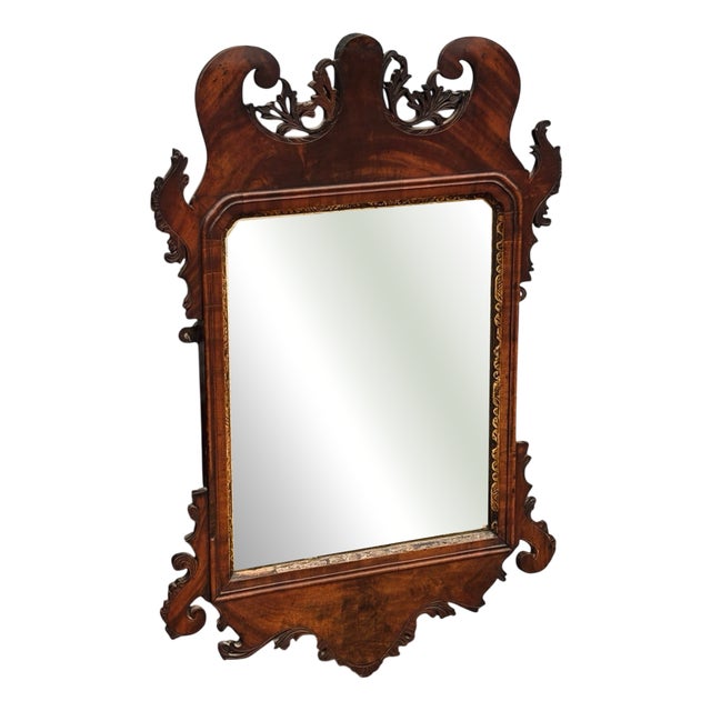 Georgian Fretwork Mirror in Mahogany For Sale