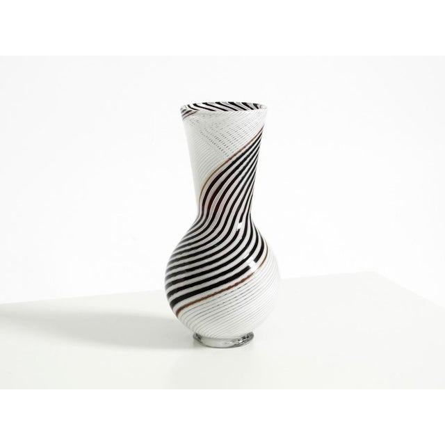 Mid-Century Italian Murano Glass Vase by Dino Martens for Aureliano Toso, 1950s For Sale - Image 18 of 18