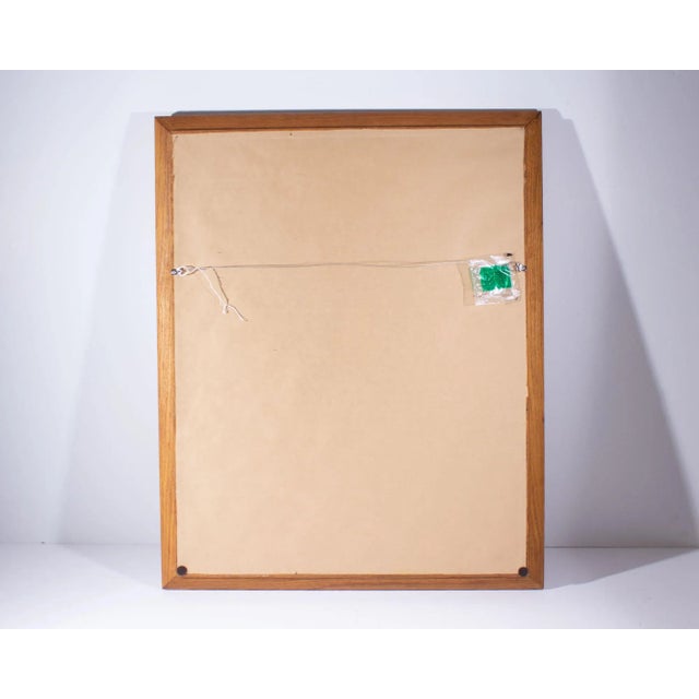 Printmaking Materials “Dancing Skeletons” Etching With Hand-Coloring by Walter Sorge For Sale - Image 7 of 7